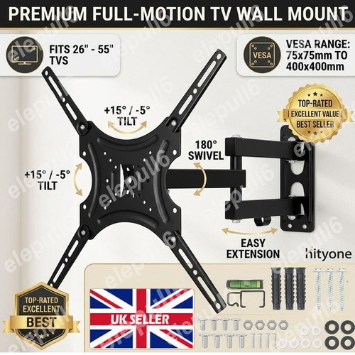 Full motion wall - wall, mount