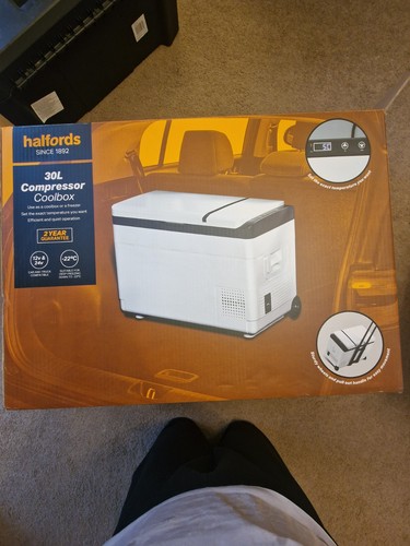 Halford 30l fridge freezer - halford, fridge/freezer