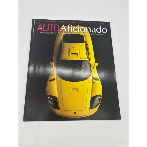 Auto aficionado magazine - aficionado,