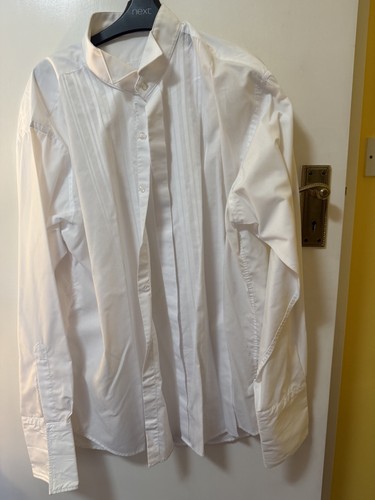 Rocola men white dress shirt - dress,