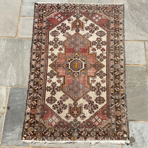 Antique woven rug - antique,