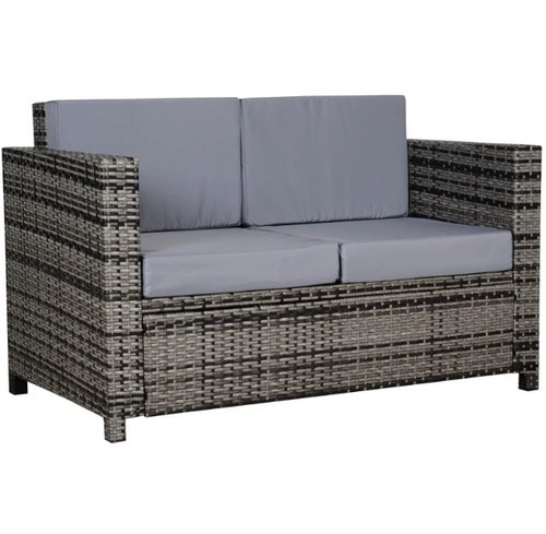 Rattan sofa seater loveseat - rattan,