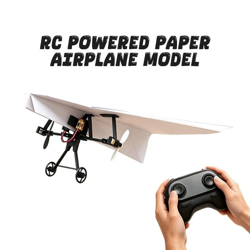 Channel paper plane power - rc,