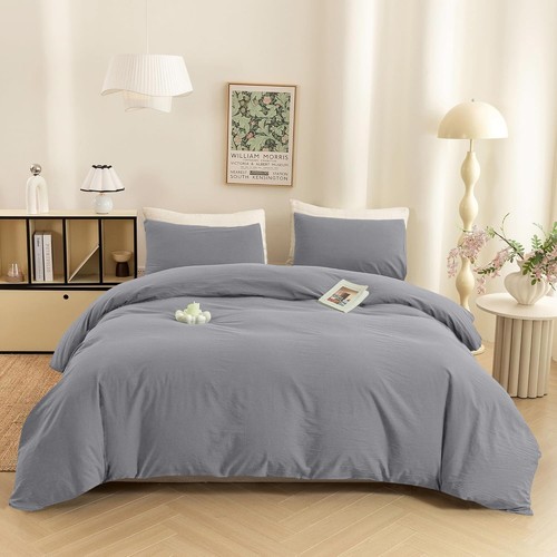 Grey duvet cover - grey,