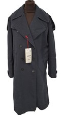 Zara Srpls Long Navy Trench