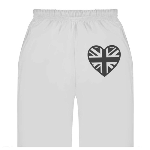 Union jack heart adult - heart',