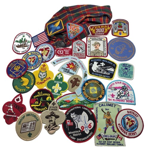 Vtg boy scout - patch, lot