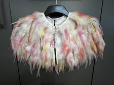 Topshop feather cape one size - one,