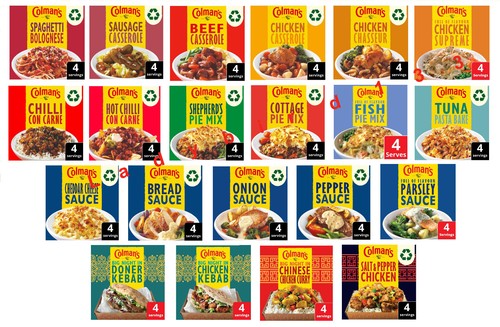 Colman seasoning recipe mix - colman's,
