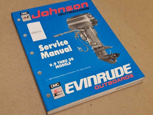 Johnson evinrude thru - johnson, 9.9