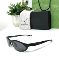 Vintage Authentic Y2K TAG Heuer 1004 101 AI Magnesium Sleek Sports Sunglasses