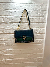 TopShop Leather Tote Bag Black Small Bag In Leather And Sure BNWOT