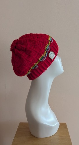 Hand crocheted beret fashion - crocheted,