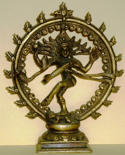 Vintage solid bronze shiva - vintage,