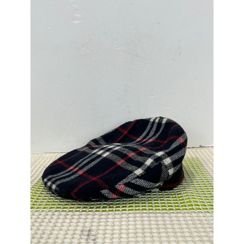 Burberry plaid wool blend flat - wool,