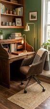 Focus Office Chair, Chestnut