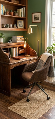 Focus office chair chestnut - focus,