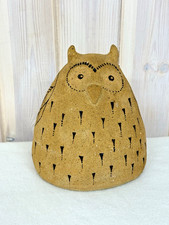 Vintage Stone Owl Figure
