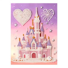 DIY Beaded Art Kit - Castle