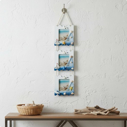 Triple hanging photo frame - hanging,