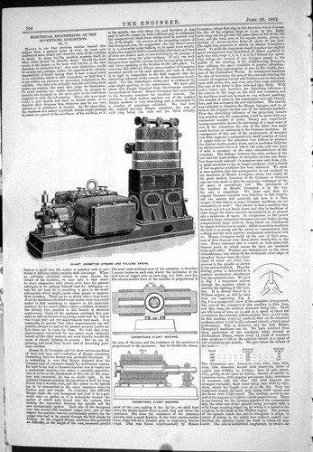 Old engineering 1885 - old, crompton