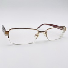 PRADA eyeglasses BROWN HALF