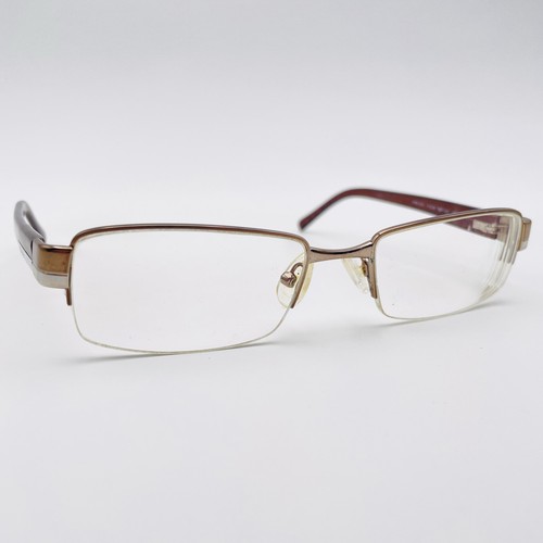 Prada eyeglasses brown half - eyeglasses,