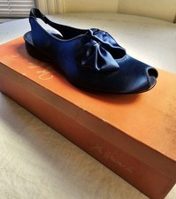 Vintage 1930s Royal Blue Satin