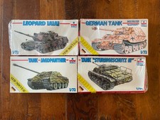 ESCI 1/72 Scale WWII German Tank Model Kits Elephant Leopard 1A1A1 Jagdpanther