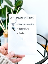 Protection Crystal Keyring