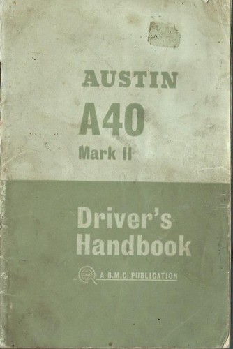 Austin a40 mark driver - mark, driver's