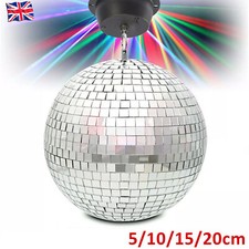 Mirror Disco Ball Silver