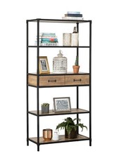 5 Tier Bookshelf With Drawers