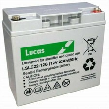 Lucas 12v 22ah golf - 12v, trolley