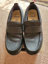 Clarks Boys Shoes Size 4.5g Brand New, Worn For 2 Days 