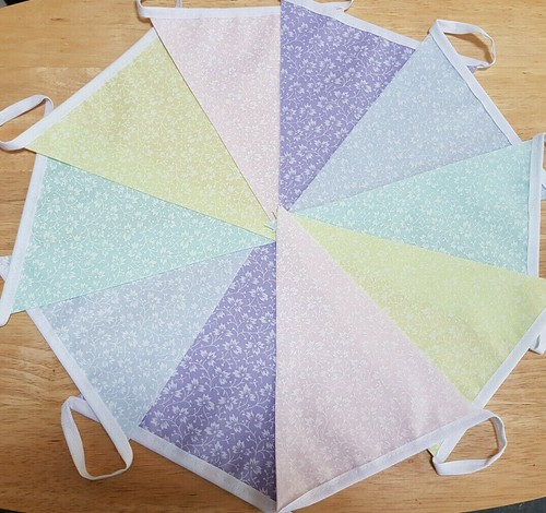 Rainbow pastel unicorn fabric - rainbow,
