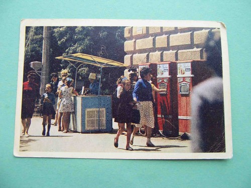 Ussr 1950s volgograd street - ,