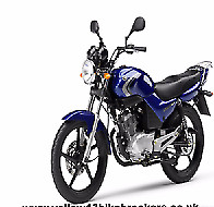 YAMAHA YBR125 BREAKING. ONE