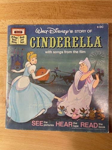 Vtg 1978 disney - disney, cinderella