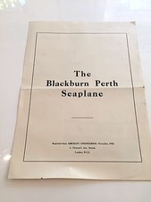 BLACKBURN PERTH SEAPLANE