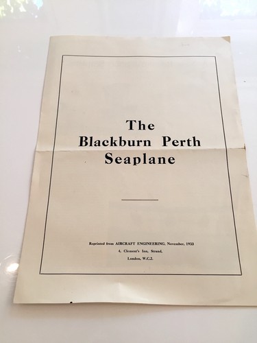 Blackburn perth seaplane - perth,