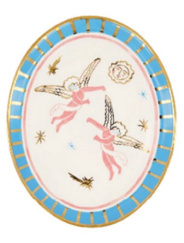 Gunia project oval - oval, ceramic