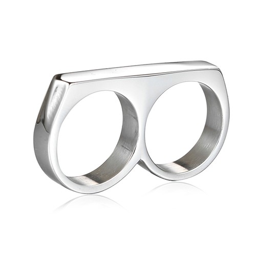 Men women two finger ring - finger,
