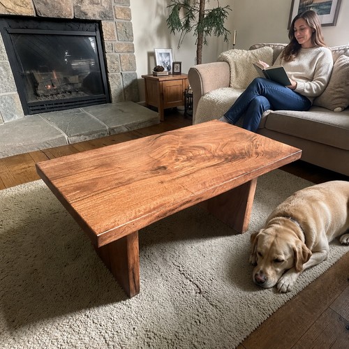 Solid exmoor walnut - solid, rustic