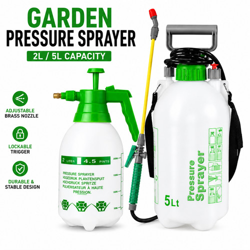 Garden pressure sprayer - sprayer, 5l
