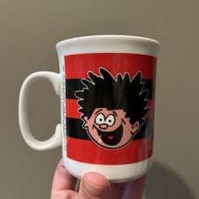 VINTAGE DENNIS THE MENACE TEA/COFFEE MUG/CUP  1997 RETRO BEANO COMIC
