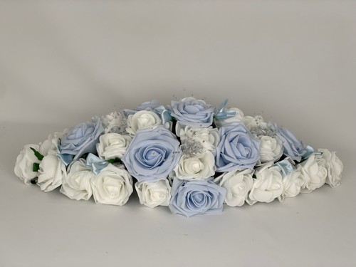 Wedding flowers ivory - flowers, rose