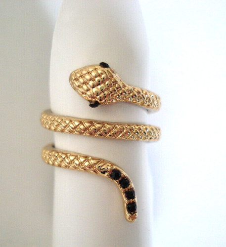 Gold plated snake design - snake,