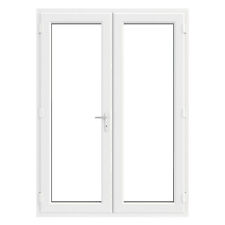 PVC French Patio Door Clear