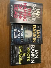 3x Ian Rankin Books Paperback